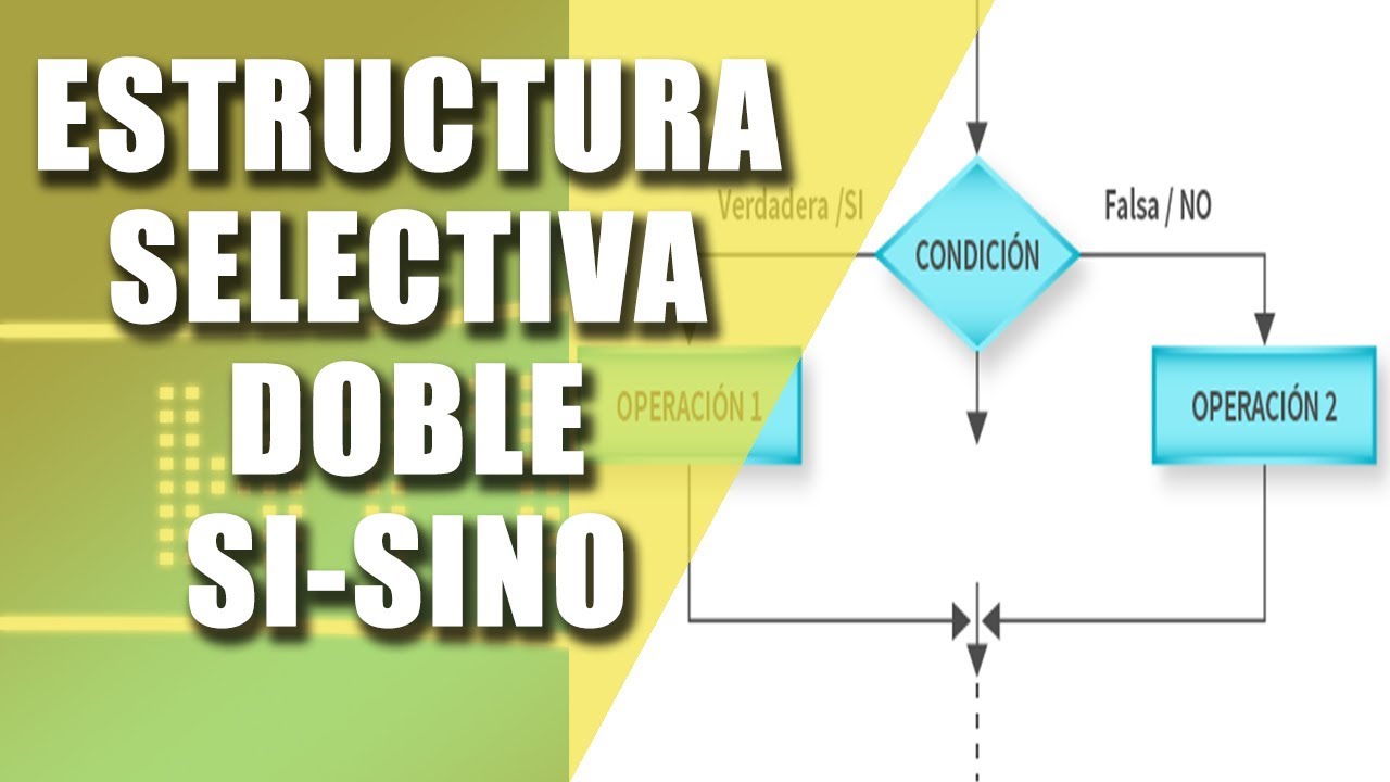 Estructura Selectiva Doble Pseudocodigo