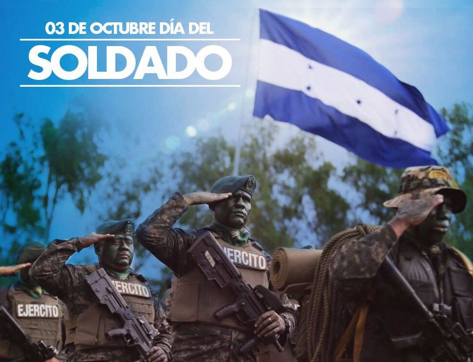 Día del soldado en Honduras